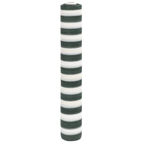 Filet Brise Vue Clôture Brise Vue Vert Et Blanc 1x10 M Pehd 150 Gm²