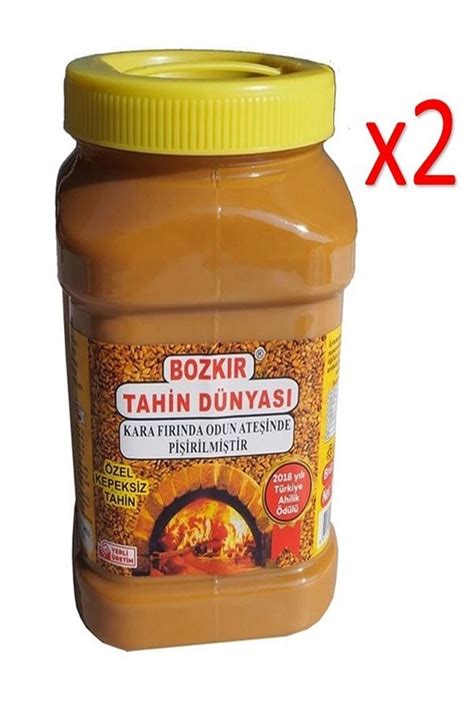 BOZKIR TAHİN DÜNYASI Bozkır Tahini Kepeksiz 935 G X 2 Adet Fiyatı