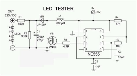 Super Led Tester Circuit Diagram Headcontrolsystem