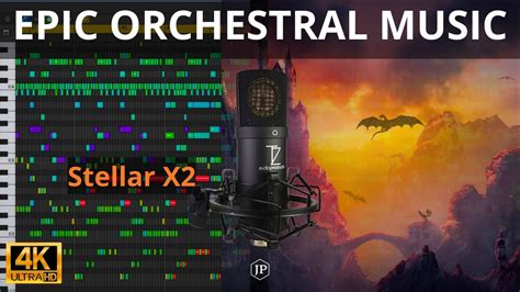 Writing Epic Orchestral Music Using The TZAudio Stellar X2 Beautiful