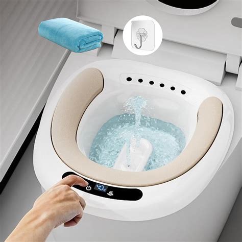 Electric Sitz Baths Adult Hemorrhoid Perianal Cleaning For Toilet Seat