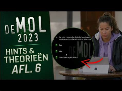 Ranomi Vult Test In Op Zichzelf Als Mol Wie Is De Mol Hints En