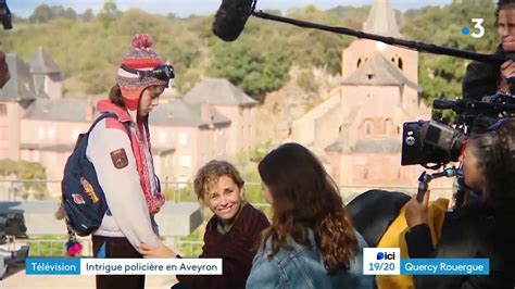 BOZOULS Aveyron Reportage sur le tournage de la série l Éclipse