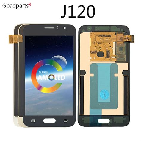 4 5inch ORiginal AMOLED LCD For Samsung Galaxy J120 J1 2016 Lcd J120F