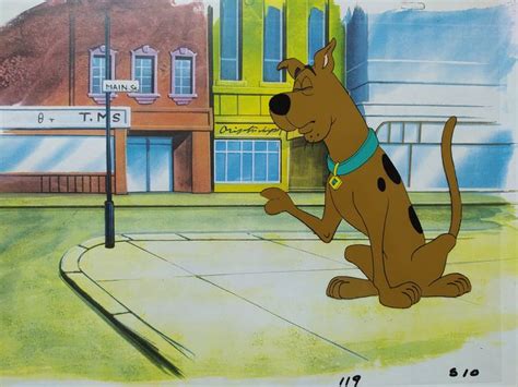 Scooby Doo Where Are You Original Animation Cell Of Catawiki