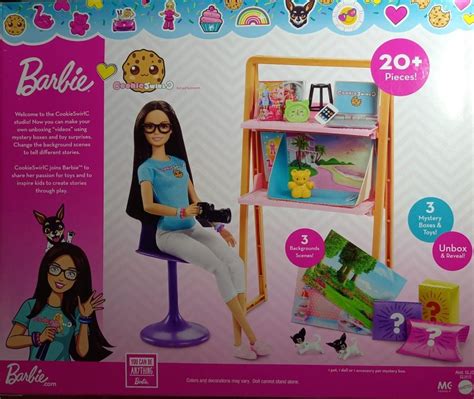 2020 Cookie Swirl C Barbie Playset Glj38