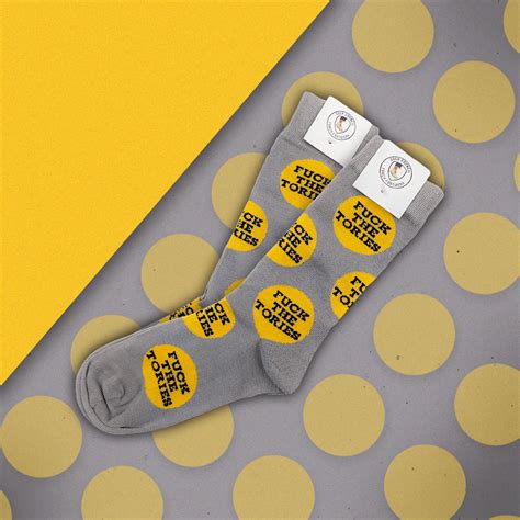 Fuck The Tories Socks Sock Council