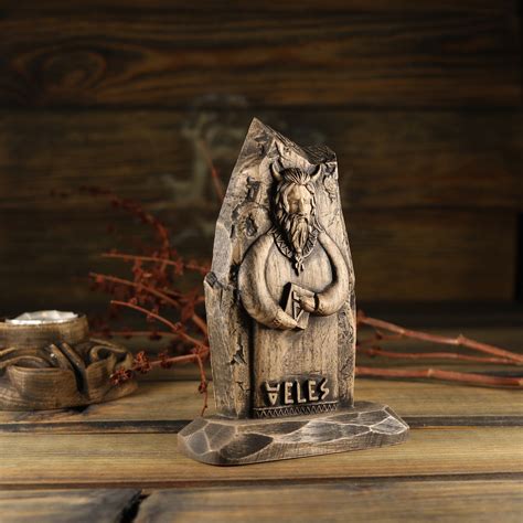 Slavic Mythology Veles Statue Slavic Pagan Pagan Gods Wood - Etsy