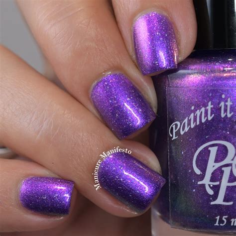 Manicure Manifesto Paint It Pretty Polish Purplicious Me Please