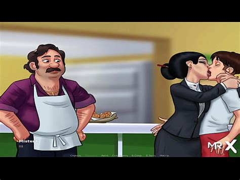 SummertimeSaga Kiss At Workplace E4 5 XVIDEOS