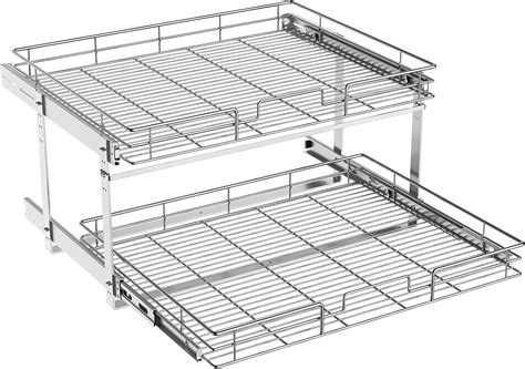 Amazon Roomtec Pull Out Cabinet Organizer W X D Tier