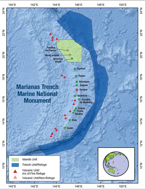 Management Designations in Marianas Trench Marine National Monument