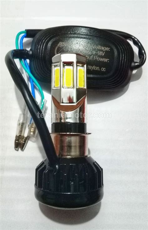 VARIASI MOTOR LAMPU LED KIPAS 6 SISI Terania Motor Kupang NTT