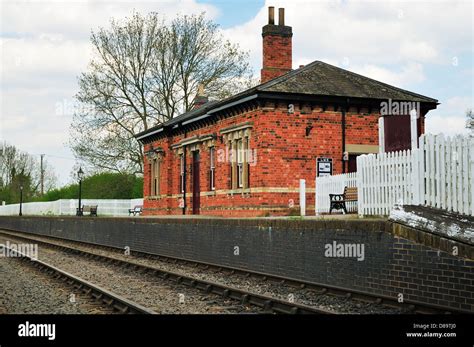 Restored Lms Station Buildings At Shenton Railway Station On The Stock