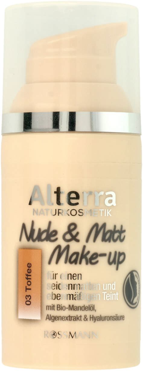 Alterra Nude Matt Make Up Podk Ad Do Twarzy Nr Toffe Ml