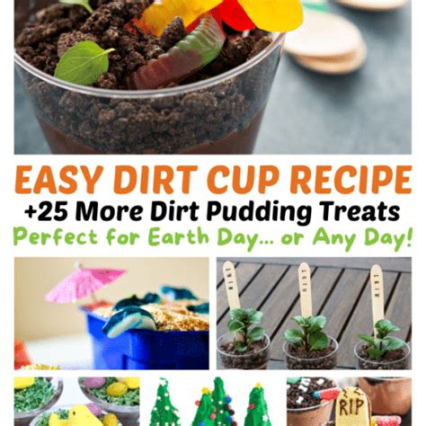 Easy Dirt Cup Recipe 25 More Dirt Pudding Treats • B Inspired Mama