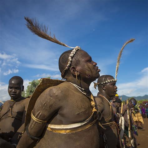 Bodi Tribe Fat Men Running During Kael Ceremony Hana Murs Flickr