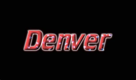 Denver Logo | Free Name Design Tool from Flaming Text