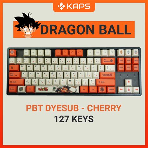 Keycap Dragon Ball Songoku Pbt Profile Cherry In Dyesub N T Cho B N