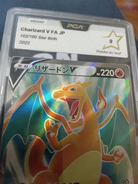 Carte Pokemon Dracaufeu Charizard V Fa Stars Tincelantes Pca Jap Eur