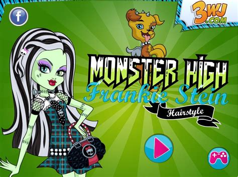 Monster High Frankie Stein Hairstyle Game - Fun Girls Games