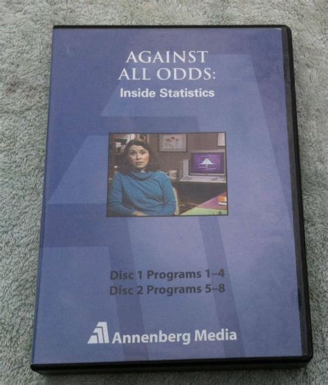 Against All Odds Inside Statistics Complete 7 Dvd Set Etsy