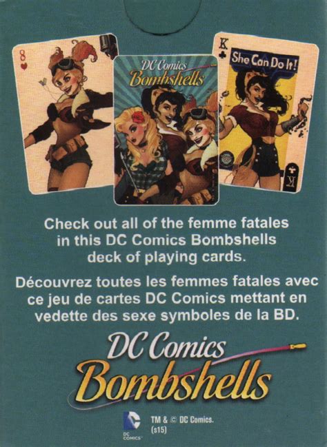 Ant Lucia Signed Dc Comics Bombshells Playing Card Deck