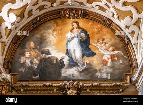 Immaculate Conception Painting Hi Res Stock Photography And Images Alamy