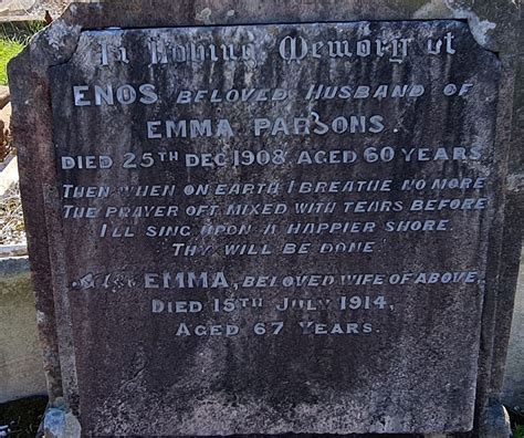 Emma Dawes Parsons 1847 1914 Find A Grave Memorial