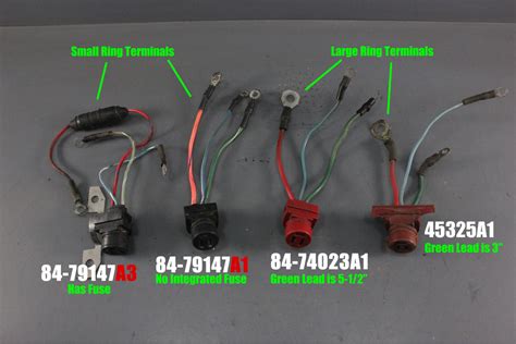 Mercruiser 84 79147a1 Hydraulic Power Trim Pump Wiring Connector Plug Nla Marine