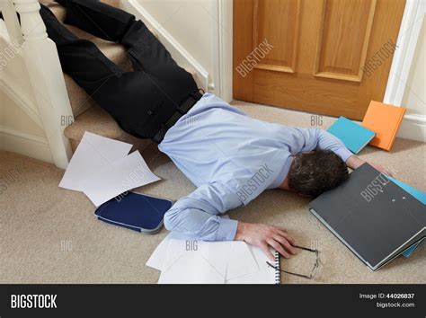 Business Man Falling Image And Photo Free Trial Bigstock