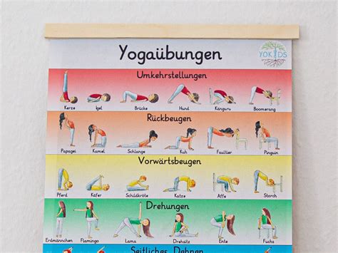 Kinderyogaposter Digitaal Met Yogaoefeningen Als PDF Om Asana S