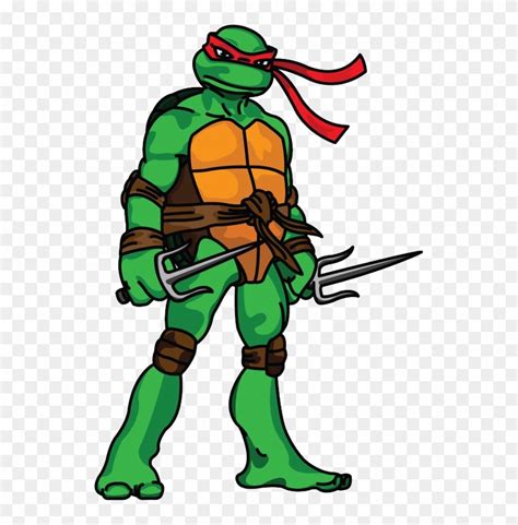 Raphael Ninja Turtle Drawing - Free Transparent PNG Clipart Images Download