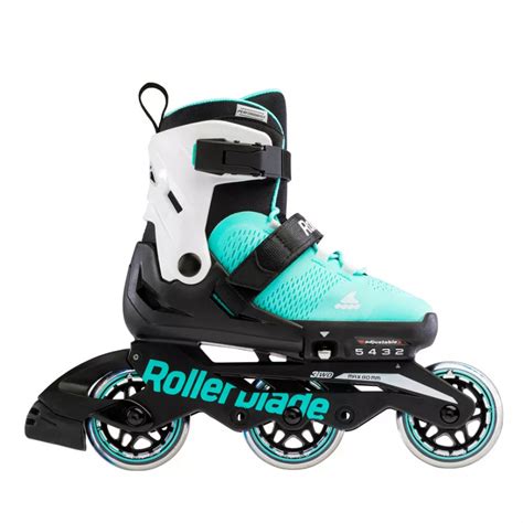 Ролики для ребёнка Rollerblade Microblade 3WD Aqua/White 2023 - купить ...