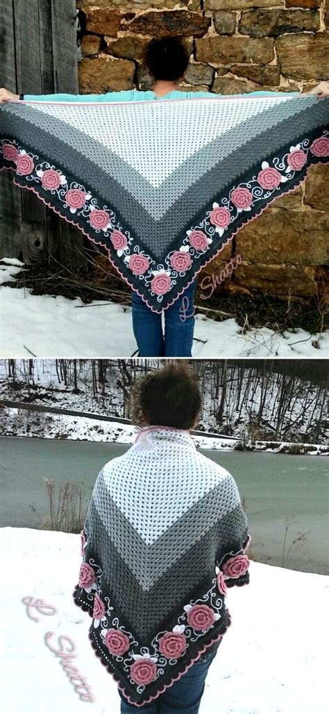 Gorgeous Flattering Crochet Shawls Artofit