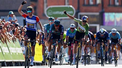 Tour Of Britain Olav Kooij Wins Second Consecutive Stage Bbc Sport