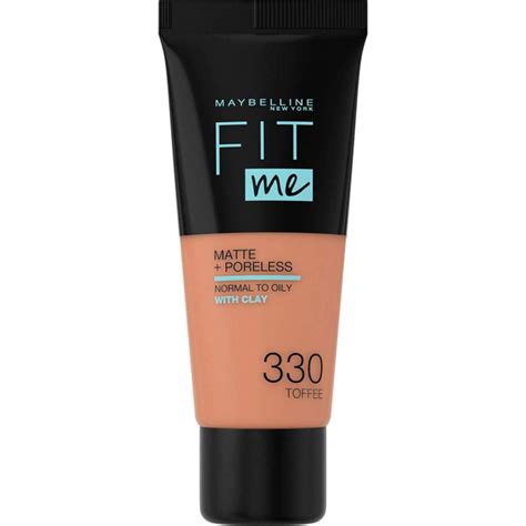 Maybelline Fit Me Matte And Poreless Foundation 330 Toffee X 3