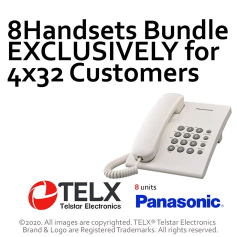 Handsets Panas Nlc Bundle Exclusively For Buyers Of Telx X Pabx