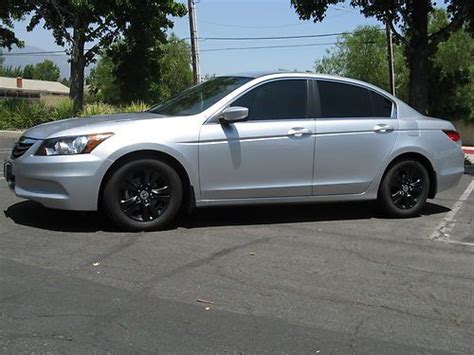 2008 Honda accord black rims