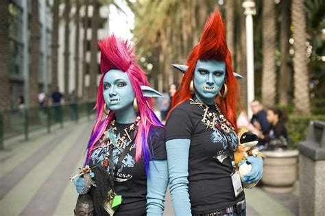 Blizzcon – Female Trolls by Onigun, via Flickr Troll Costume, Costumes ...