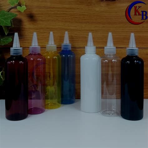 Jual BOTOL KERUCUT 250 ML TINTA CLEAR BOTOL PET 250ML TUTUP NECK 24