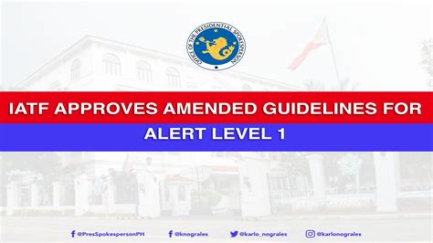 NCR 38 Pang Lugar Sa Bansa Sasailalim Sa Alert Level 1 Simula Bukas