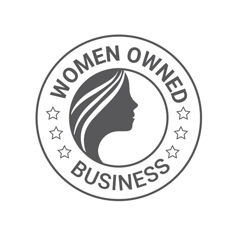 Premium Vector Women Owned Logo Women Owned Vector Logo Design