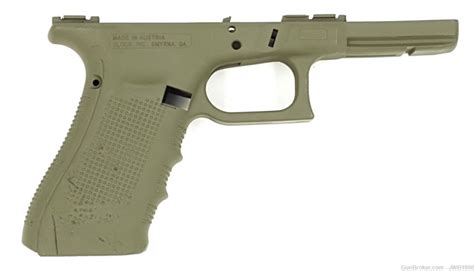 Glock 172231 Gen 4 Stripped Frame Cerakote In Od Green Pistol