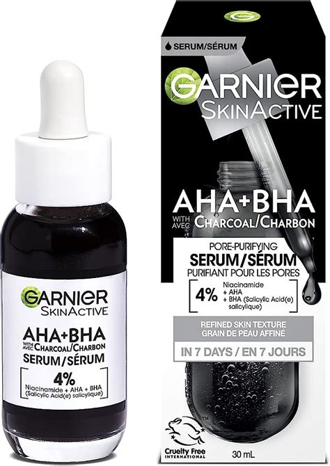 Garnier Charcoal Pore Purifying Serum With Aha Salicylic Acid