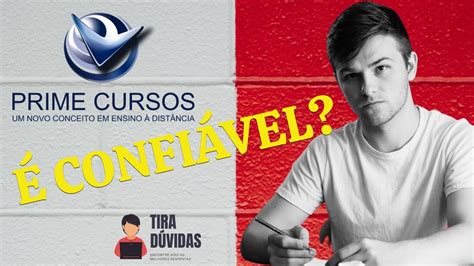 PRIME CURSOS É CONFIÁVEL VALE A PENA YouTube