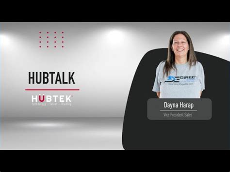 Hub Talk With Dayna Harap Ways To Make Susteinable Changes In The