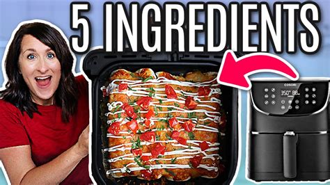 Five Easy 5 Ingredient Air Fryer Recipes → What To Make In Your Air Fryer Youtube