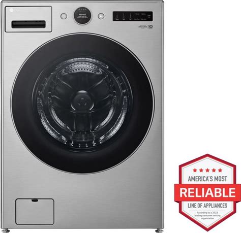 LG LG Series 4.5 Cu. Ft. Graphite Steel Front Load Washer | Grand ...