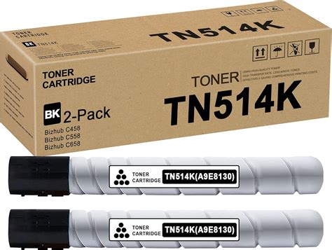 TN514K A9E8130 TN 514 TN514K TN514 K Toner Cartridge Replacement For